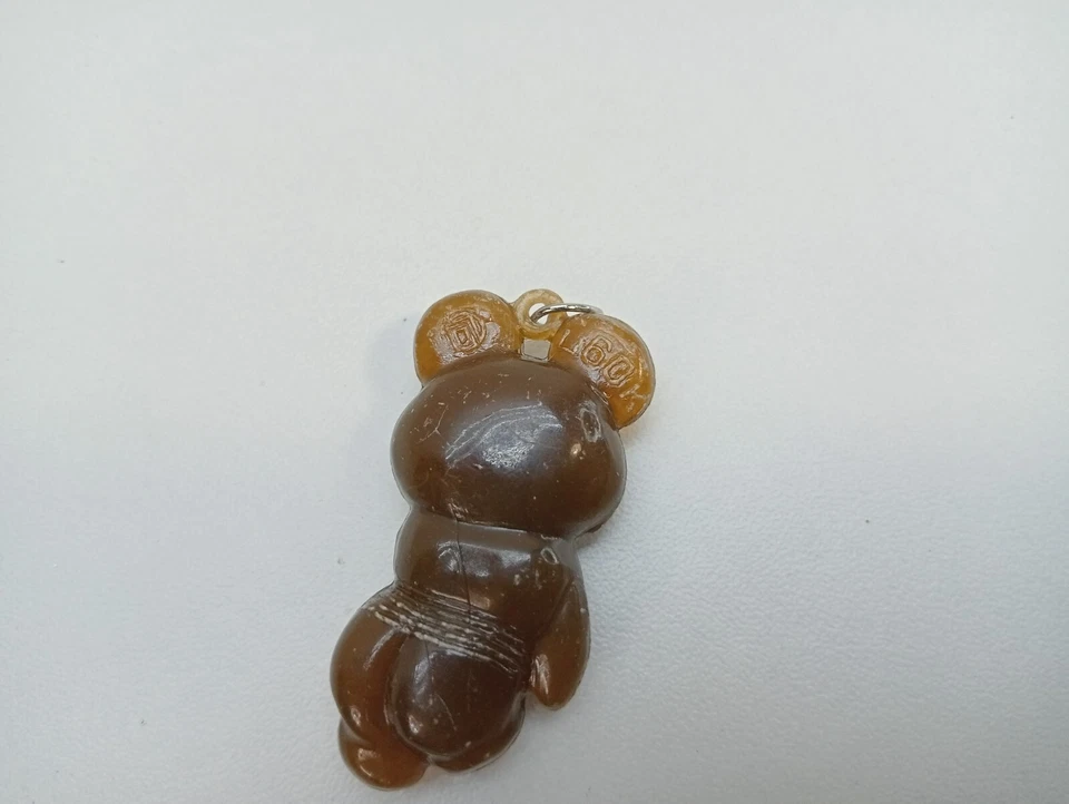 Soviet Vintage Keychain Olympic Bear USSR Keychains Misha Collectible Retro Old - Image 4 of 4