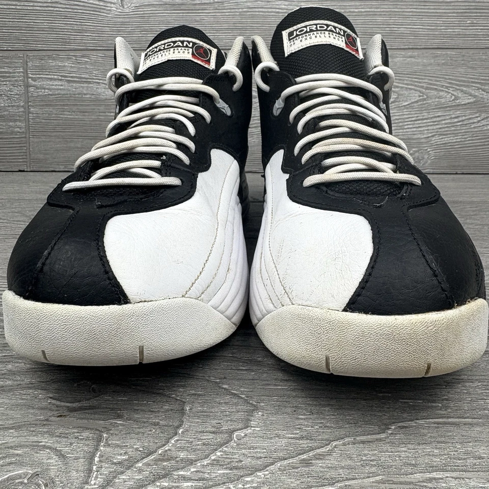 Nike Air Jordan Jumpman Team 1 'Negro' Blanco Rojo Zapatos FV3928-006 Hombres Talla 12 Foto 2 de 4