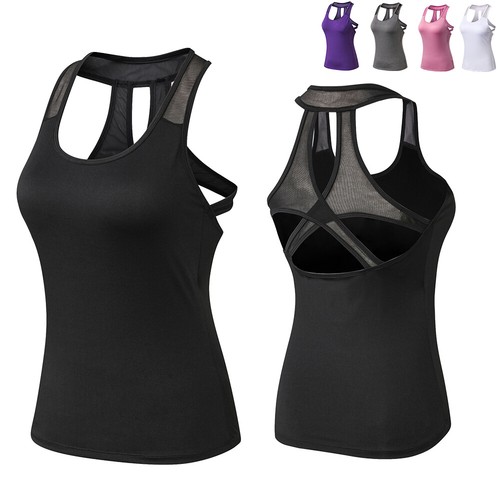 T-Shirt Activewear Workout Racerback 