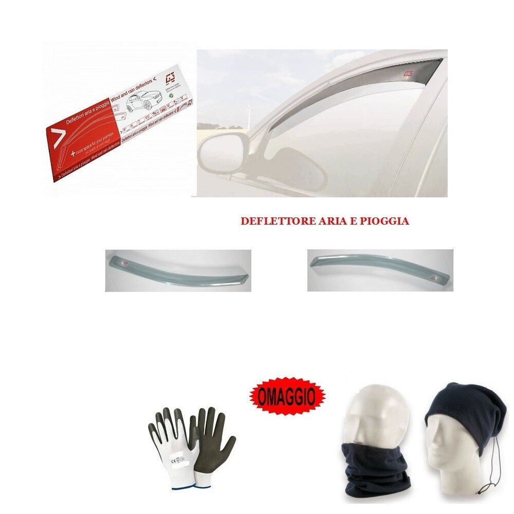 OFFERTA Deflettori Aria Mazda B2500 Pick-Up 2004+ Paracqua 15145