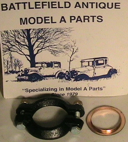 Juego de abrazaderas y juntas silenciador Ford modelo A 1928-1931 Foto 2 de 4