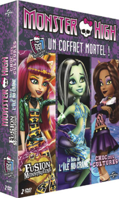 Monster High Collection (3 Films) NEW PAL Kids 2-DVD Set Laura Bailey Cam Clarke