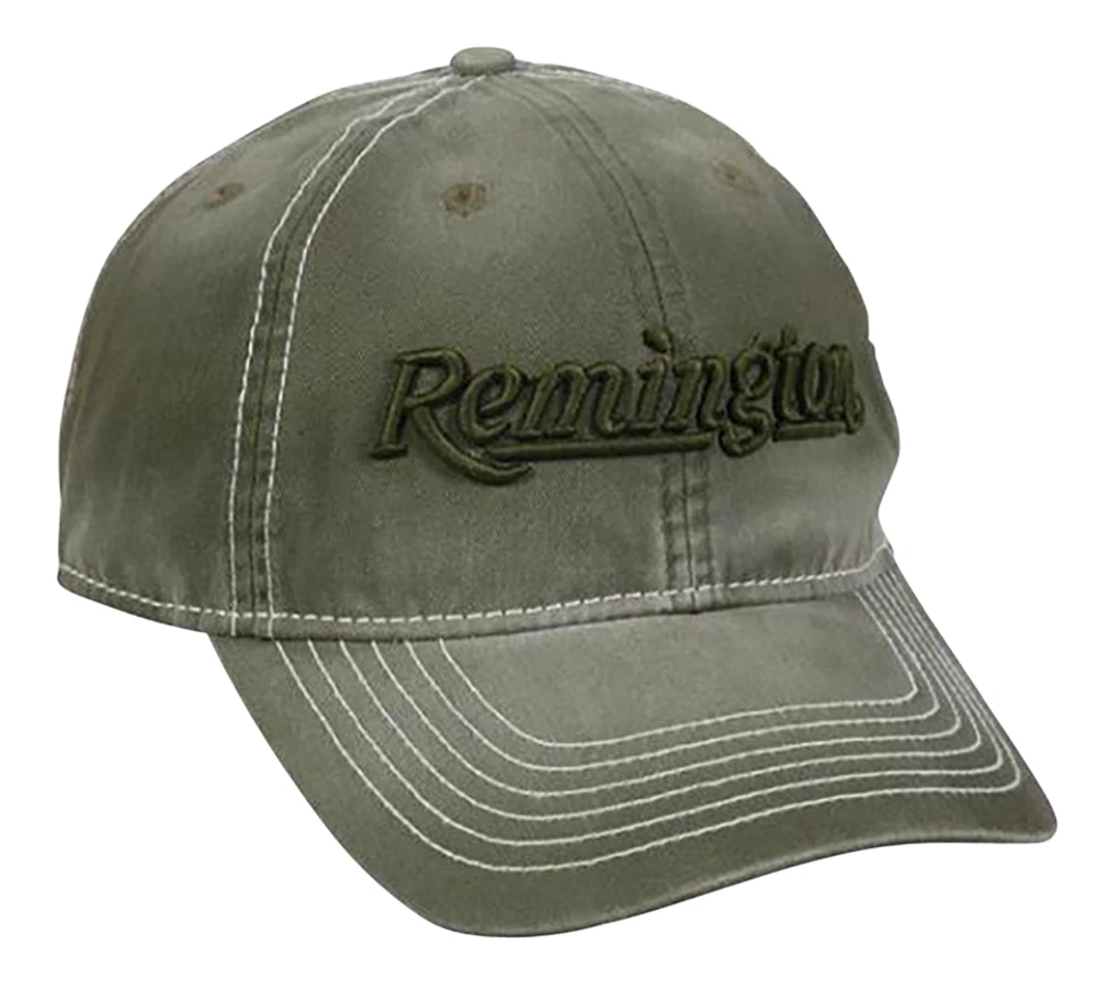 Outdoor Cap Remington Cap Hat Cotton Twill Olive Unstructured OSFA RM51C