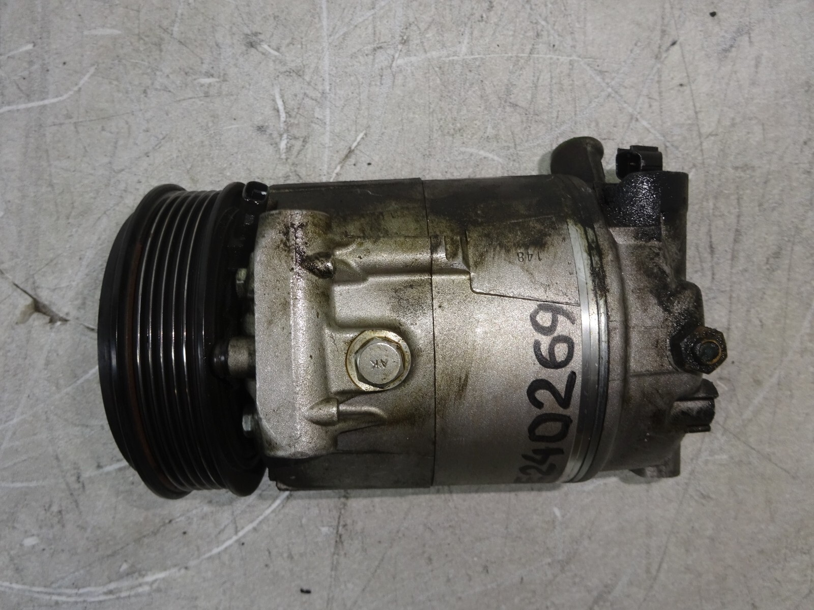 14-17 Maserati Ghibli AC A/C Air Conditioning Compressor Pump OEM DE240269