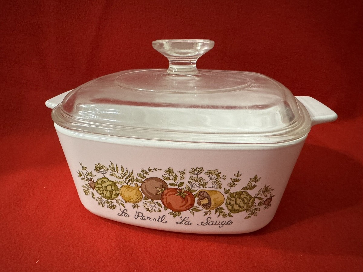 Vintage Corningware Corelle Casserole Lids Corelle By Corning - Main Image