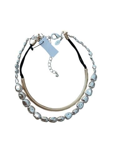 NWT CHICO’S Mixed Metal Convertible Necklace SRP $59.50