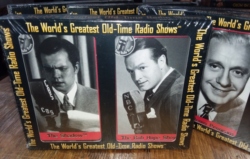 The World's Greatest Old-Time Radio Shows (5) Cassette 2-packs ...NEW/SEALED - Picture 2 of 6