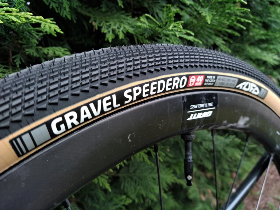 2x Neumáticos Gravel Bike Tufo Speedero 700 x 40 Tubeless - Premium Hecho en la UE - Tanwall Foto 3 de 4