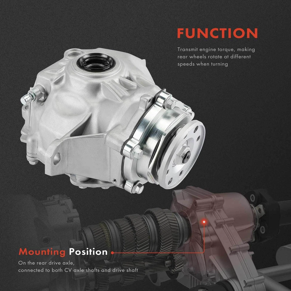 Front 1:3.27 Ratio Differential Carrier Assy For Mercedes-Benz AMG GLC300 16-19 - Image 4 of 4