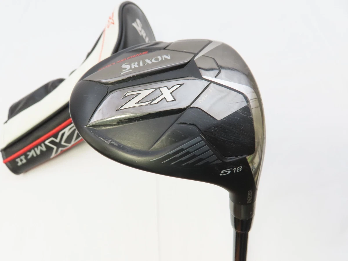 Used Srixon ZX MKII 18* 5 Wood Fairway Fujikura Ventus Velocore 7