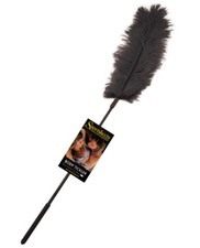 Sportsheets Body Tickler Ostrich Feather Black