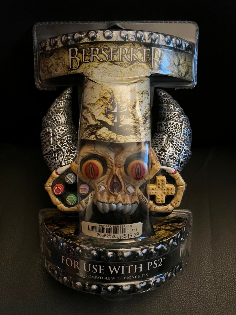 キョーリツコーポレーション PS2300/BK Berserker Freak Series Skull Controller by Gemini for PS2