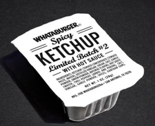 3X Whataburger Spicy Ketchup Limited Batch #2 with Hot Sauce
