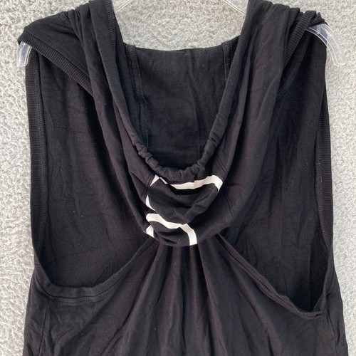 Calvin Klein Sleeveless Pullover Hoodie CoverUp Womens S/M Gym Top Racerback - Picture 10 of 16