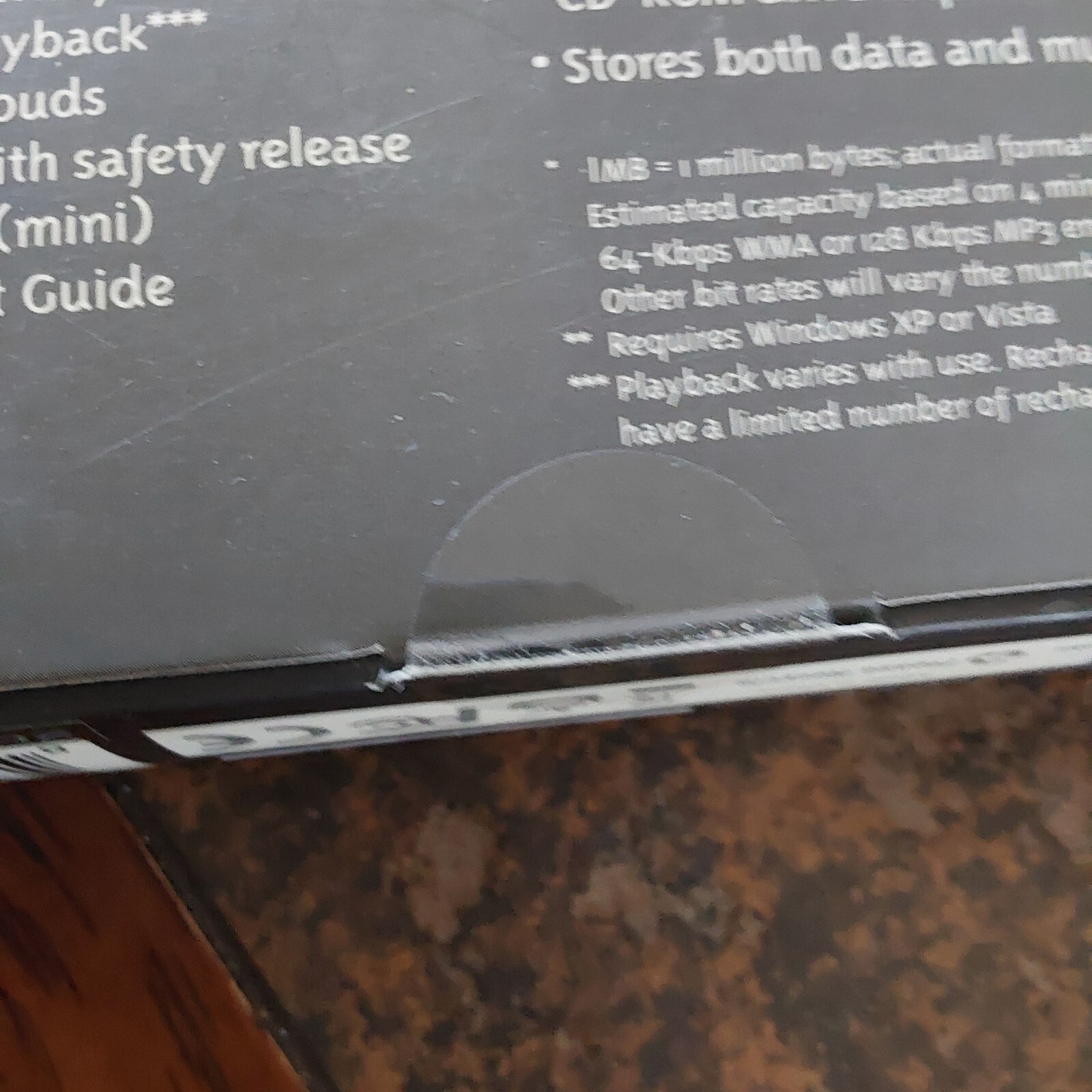 Disney Mix Stick Jonas Brothers Digital Music Player 2008 Holds 500 song 1GB New