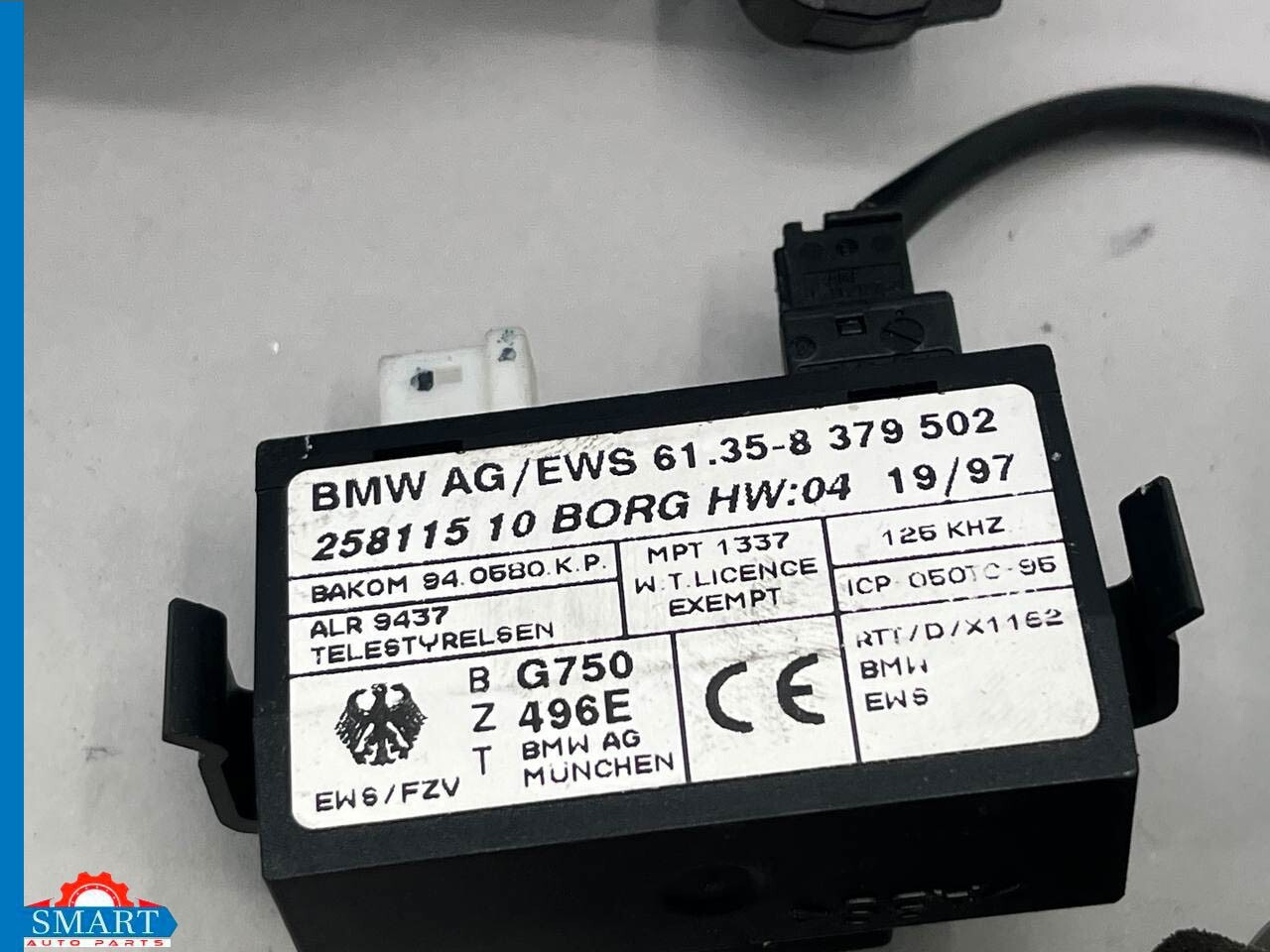 BMW Z3 Roadster Ignition ECU Door Lock Set Manual Transmission 9798