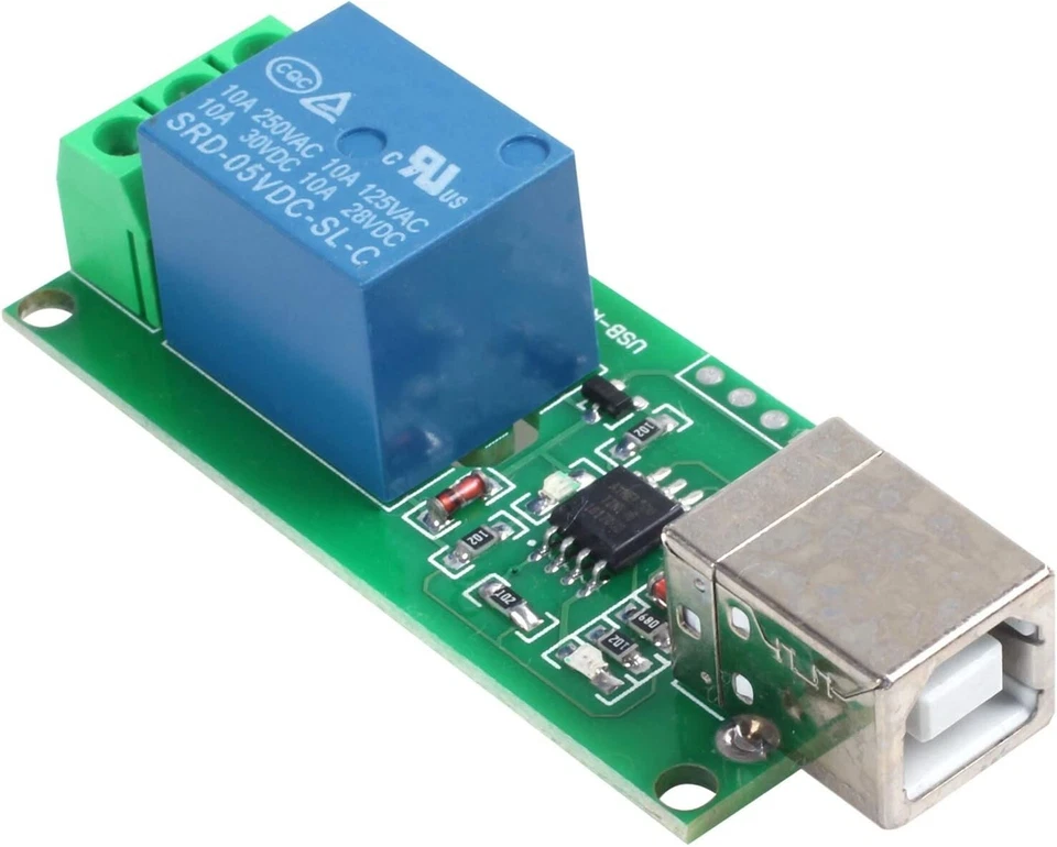 5V USB Relay 1 Channel Programmable Computer Control For Smart Home Module - Image 2 of 4