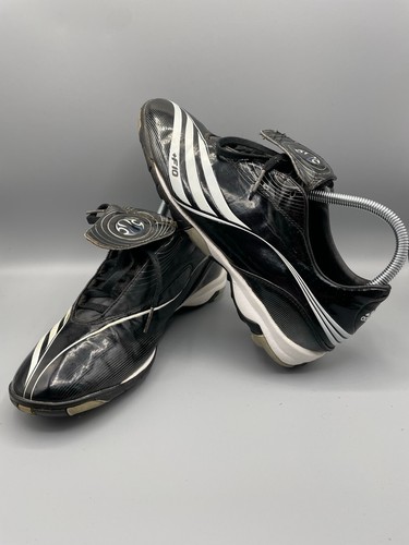 Adidas +F10.7 TRX Soft Ground Football Boots UK Size 6.5 EU 40 Black GC 2007 - Picture 2 of 11
