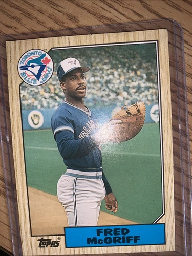 Fred McGriff 1987 Topps Traded Tiffany #74T RC