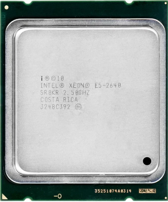 Processeur Intel Xeon E5-2640 SR0KR 4 Cœurs 2,50GHz 3,00GHz LGA2011 95 Watt - Photo 1/1