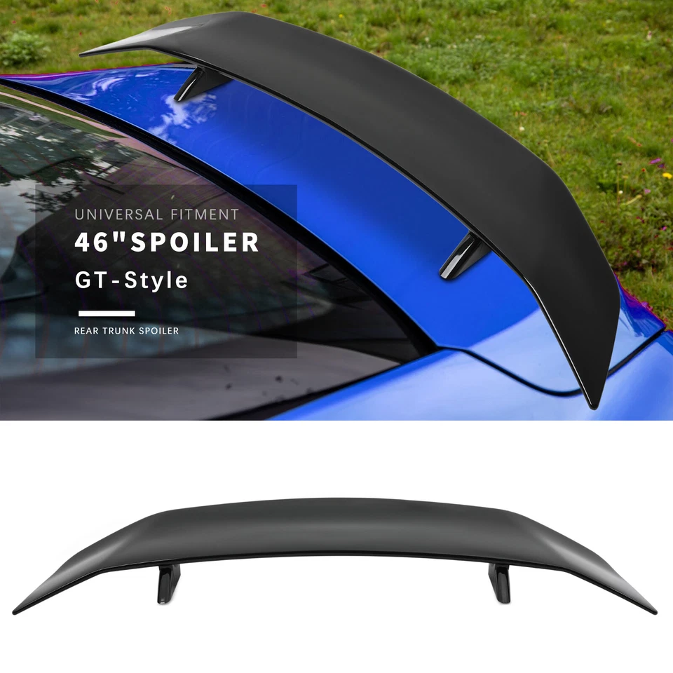 For Chevrolet SSR 03-06 Gloss Black Car Rear Trunk Spoiler Wing 46" ABS Rear Lip Foto 2 de 4