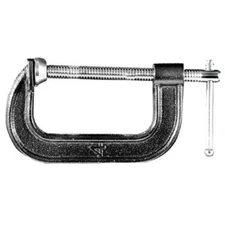 K Tool 70184 C-Clamp, 4" Capacity, Made from Ductile Iron
