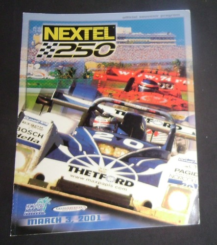 2001 Homestead Miami Speedway Nextel 250 Program - Picture 1 of 4