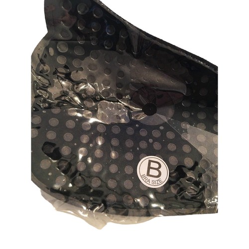 Set of 7 Cup Size B Strapless Self Adhesive Silicone Bra Reusable Backless Black - Picture 7 of 8