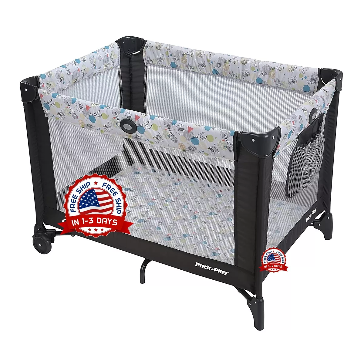 Corral Para Bebe Cunita Cama De Bebe Corralito Cuna Para Bebe Baby Playpen  NUEVO