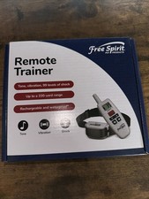 Free Spirit Remote Dog Trainer,tune,vibrate,shock.