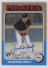 2024 Topps Heritage Real One Jackson Wolf #ROA-JWO Auto i6j