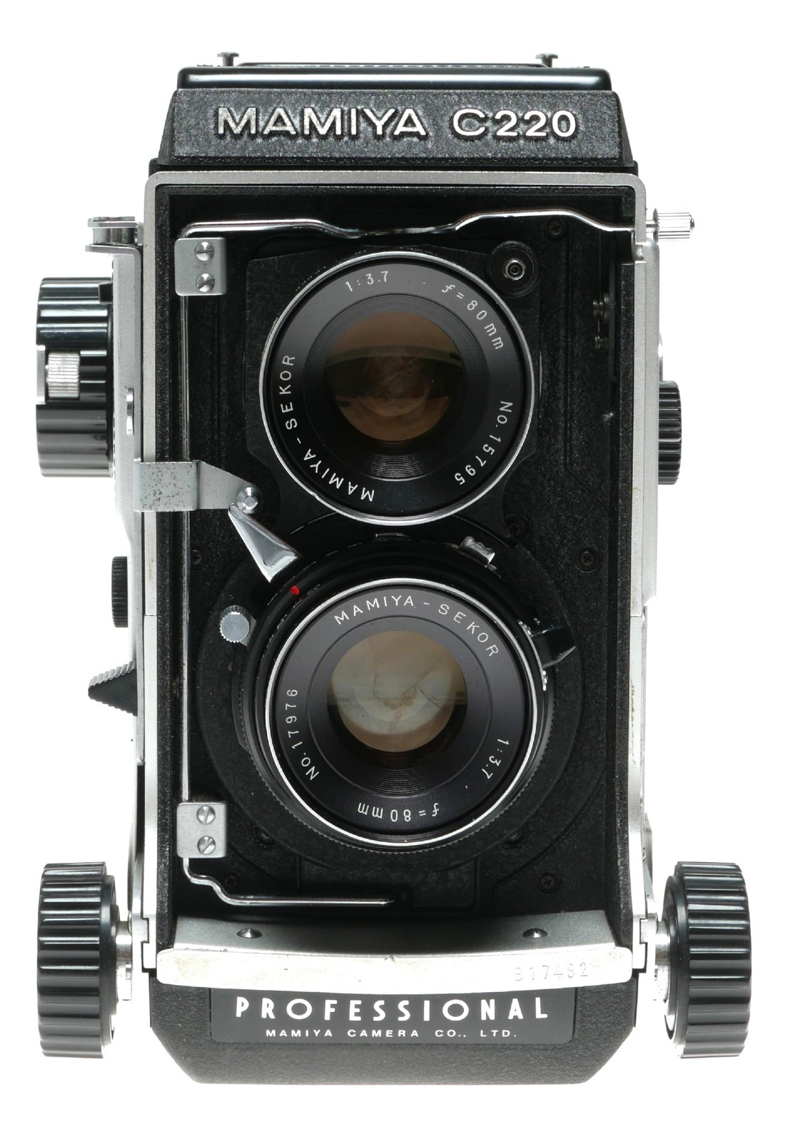 Mamiya C220 Professional TLR film camera medium format 3.7/80mm