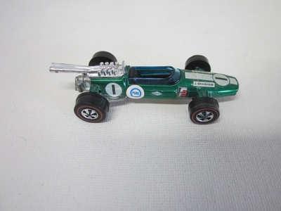 #ad #ad HOT WHEELS REDLINE BRABHAM REPCO F1 * GREEN COLOR * NEAR MINT AWESOME DECALS $59.95