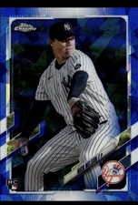 2021 Topps Chrome Update Sapphire Edition Nick Nelson Rookie Card RC #US119. rookie card picture