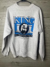 Vintage Martin Luther King Jr Sweatshirt Hanes Activewear XL