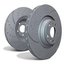 EBC GD1153 3GD Dimpled Slotted Front Rotors 3...