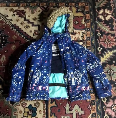 Roxy Dry flight technology Ski Snowboard Jacket Size S Small 8 Winter Coat