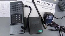 Icom IC-2AT 2Meter HT TESTED Working & Spkr Mic + IC-DC1 & CP-1 12V Adapter CLA