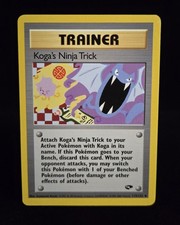Pokémon TCG - KOGA'S NINJA TRICK - 115/132 - UNLIMITED - GYM CHALLENGE 2000 - LP on eBay