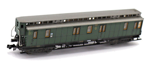 Fleischmann piccolo 8088 N Postwagen mit Bremserhaus Post 4-b/17 DRG Spur N | Condition: Gebraucht