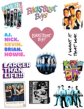 Backstreet Boys Band Stickers 