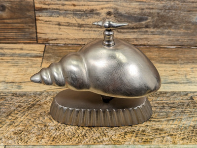 Sea Shell Metal Desk Bell Hotel Front Desk
