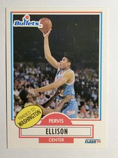 1990-91 Fleer #164 Pervis Ellison RC