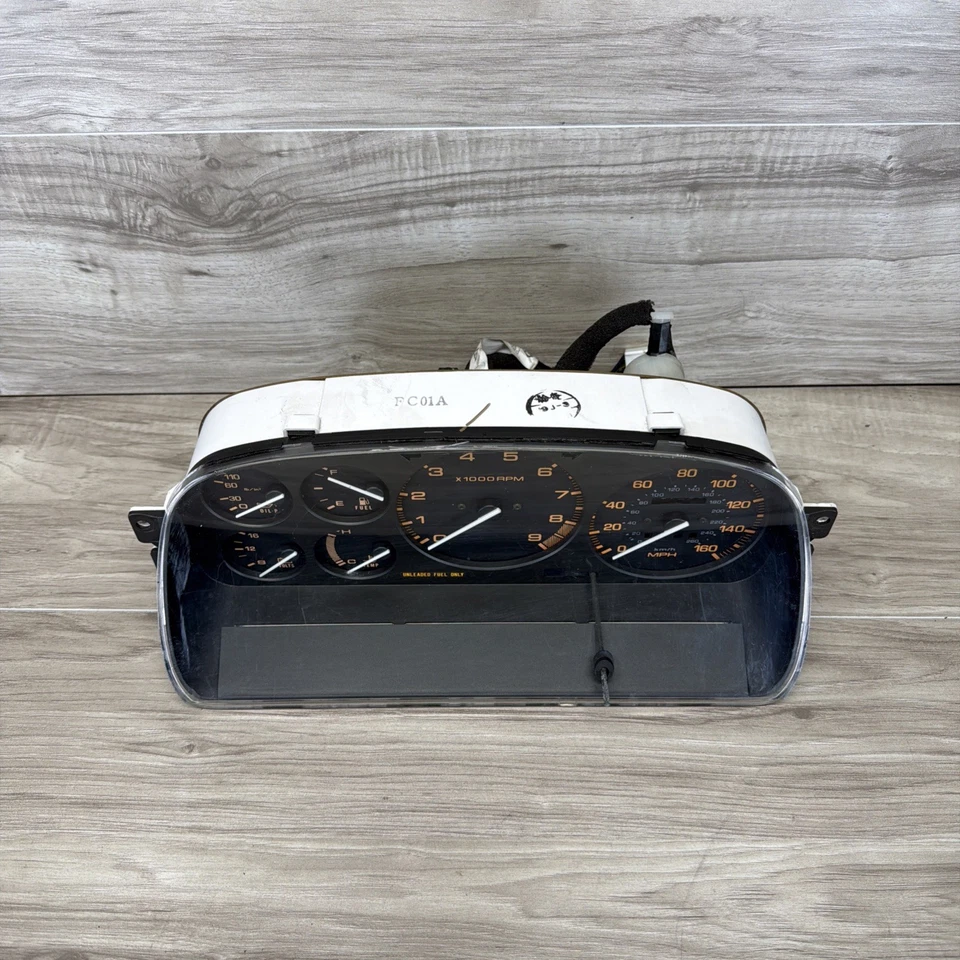 Mazda Rx7 FC 1986-1991 S4-S5 OEM одометр датчик кластер SPEEDO 157K (АВТОМАТИЧЕСКИЙ) - Изображение 2 из 4