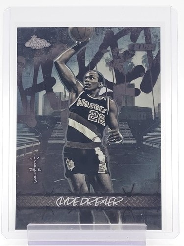 CLYDE DREXLER 2025-26 TOPPS CHROME X CACTUS JACK JACKED UP #JU-38 B Q2620