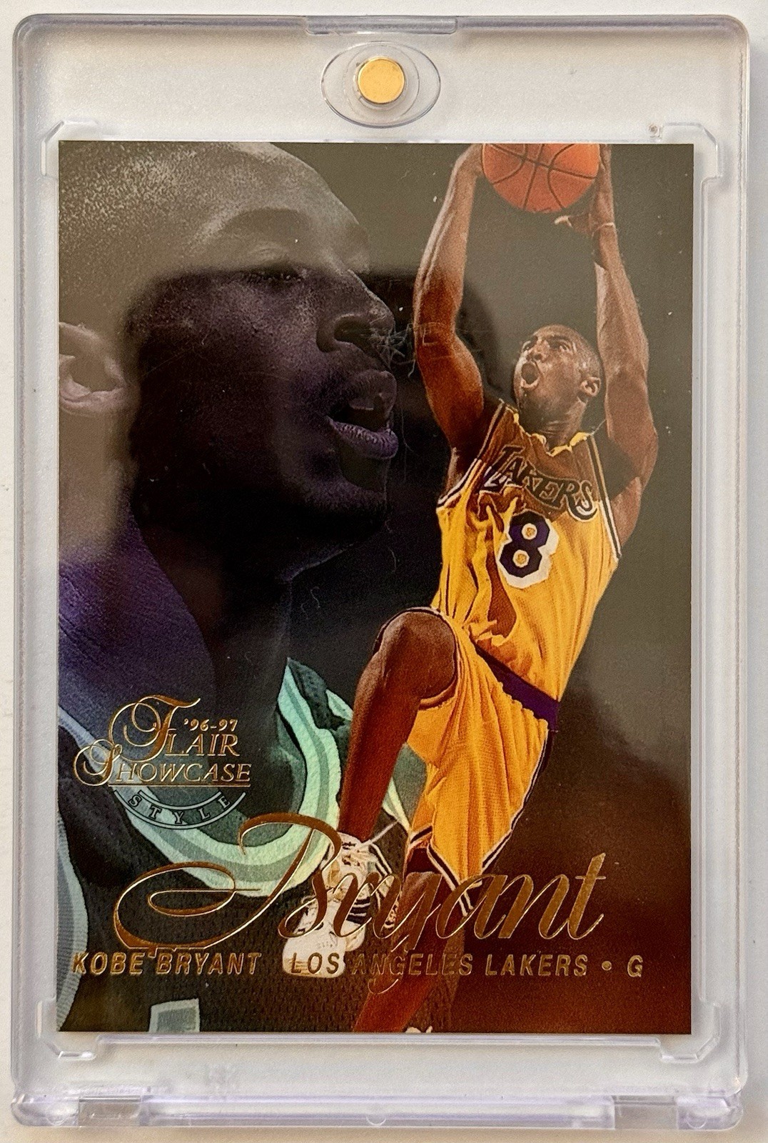 1996-97 Flair Showcase, Style, Kobe Bryant, Row 2, Seat 31, Section 1
