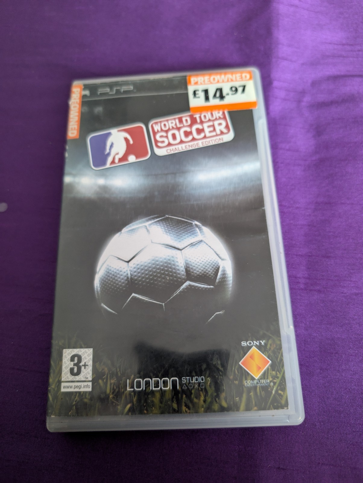 World Tour Soccer (Sony PSP, 2005), one read description