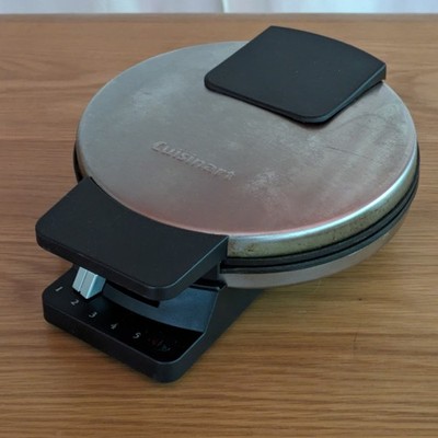 Cuisinart Classic Round Waffle Maker WMR-CA(TK) Silver 5 Setting Stainless Steel