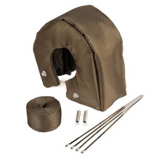 Pitking Products Titanium Turbo Blanket Heat Shield Kit Fits Garrett T6 Turbo