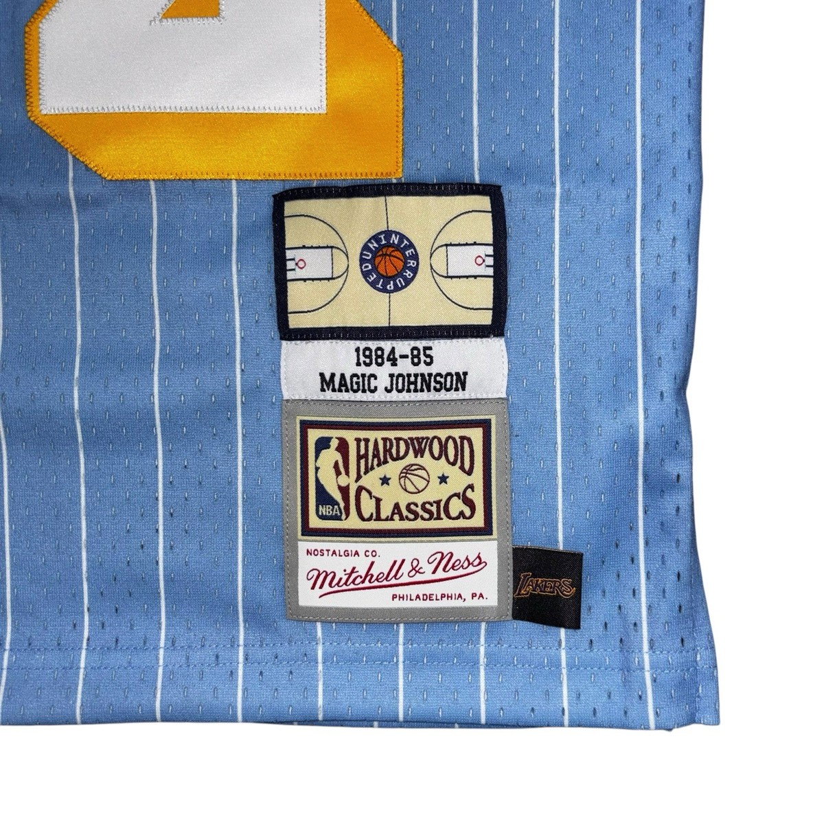 Mitchell & Ness x Uninterrupted Magic Johnson LA Lakers Basketball